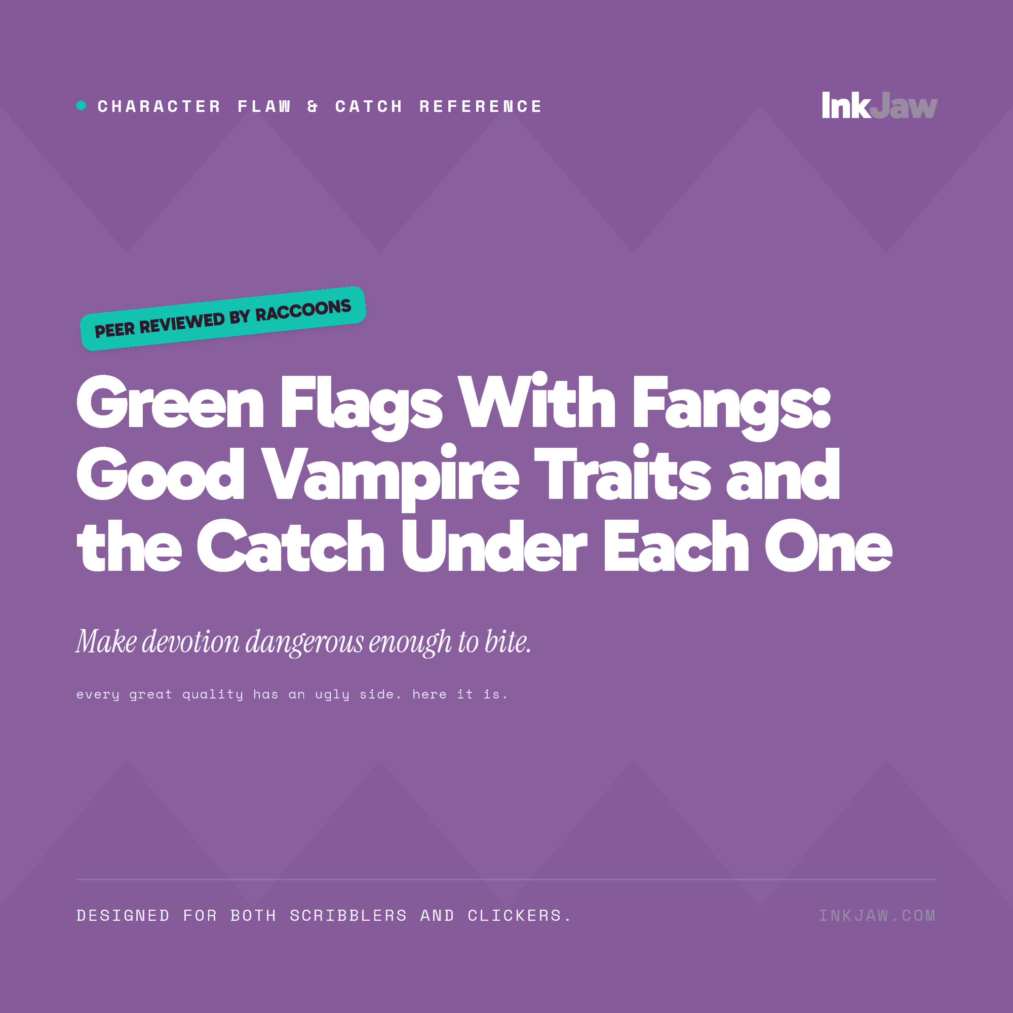 Green Flags With Fangs
