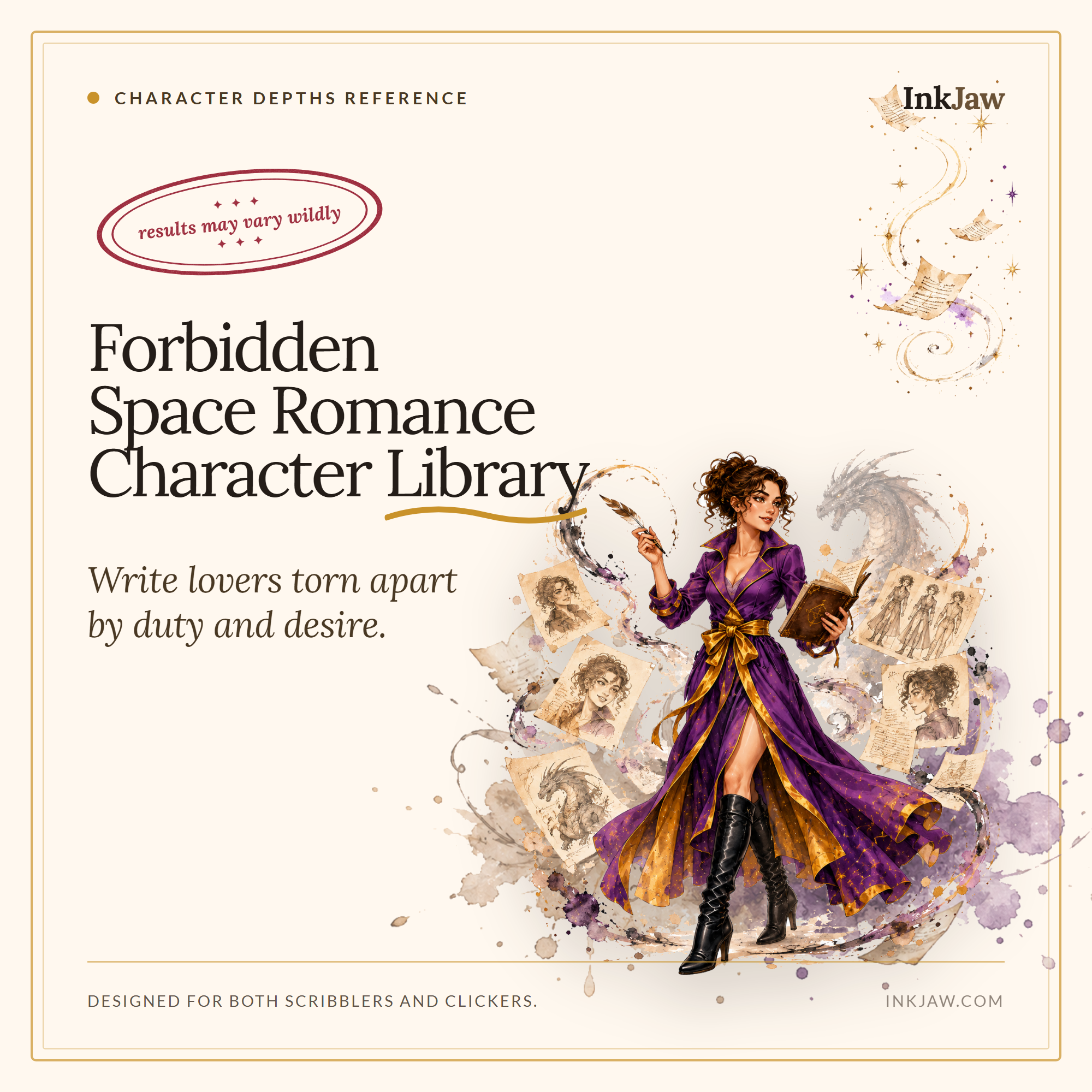 Forbidden Space Romance Character Library: Everyone Has Been Assigned Elsewhere