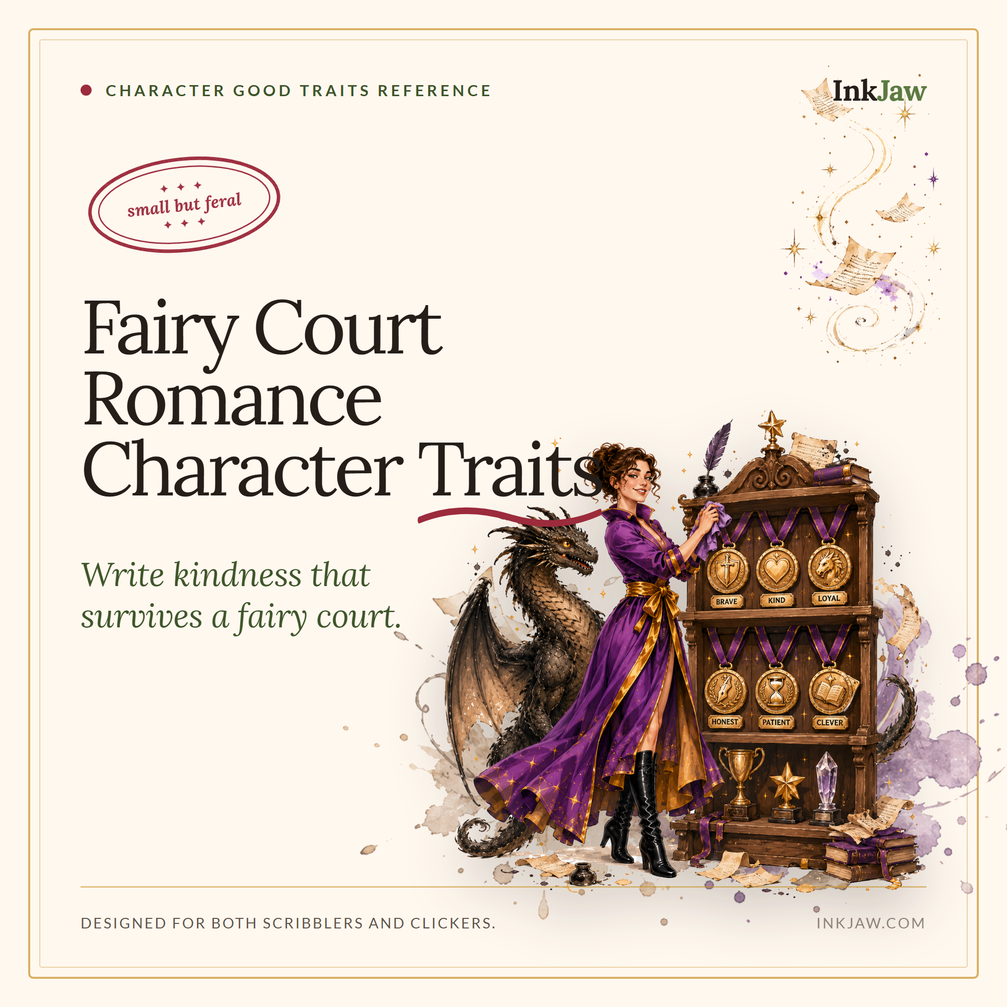 Fairy Court Romance Character Traits: Decent People in a Court Where Courtesy Is a Matter of State