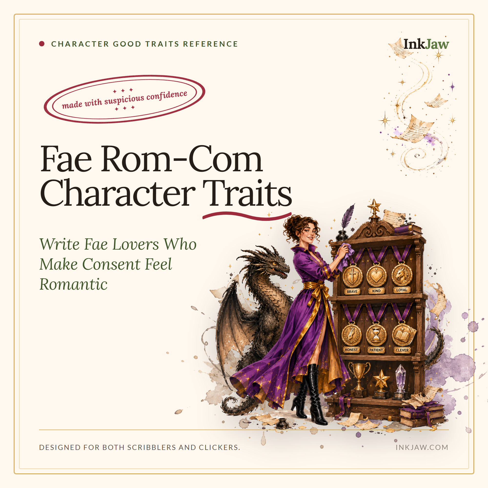 Fae Rom-Com Character Traits: Decent People Trying to Flirt Without Binding Anyone for a Year