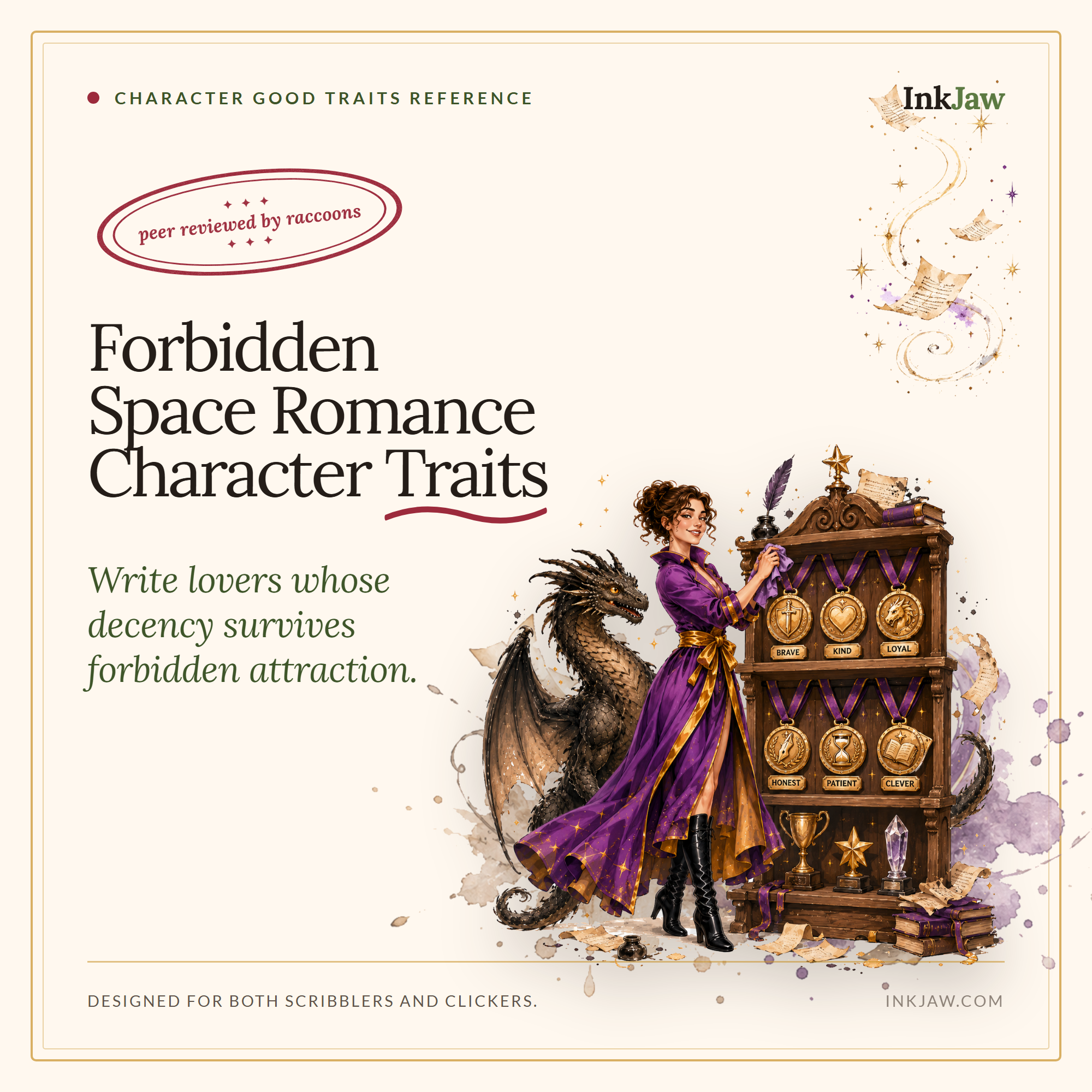 Forbidden Space Romance Character Traits: Good People Trying to Keep Their Hearts Out of Restricted Airspace