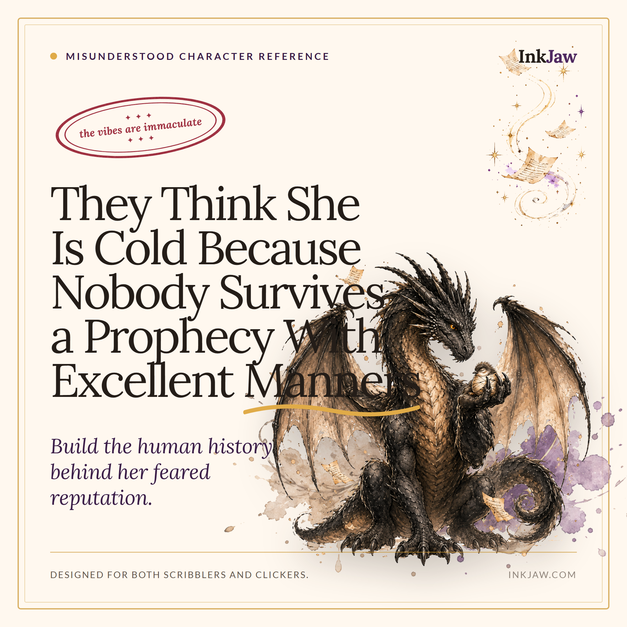 They Think She Is Cold Because Nobody Survives a Prophecy With Excellent Manners