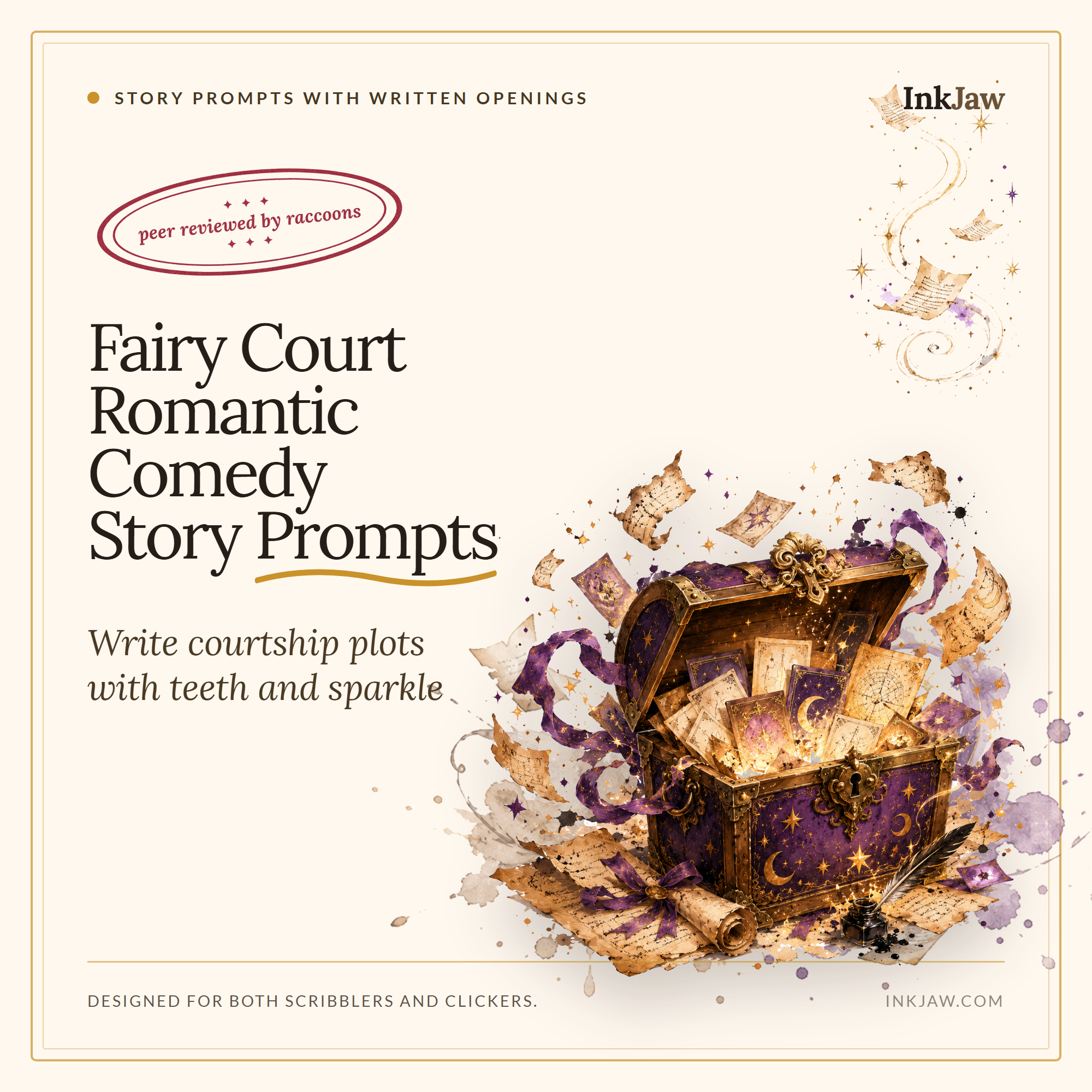 Fairy Court Romantic Comedy Story Prompts: The Queen Has Declared Your Rival an Excellent Match